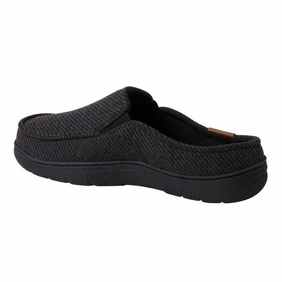 Dearfoams Mens Herringbone Slippers / Clogs - Picture 4 of 6